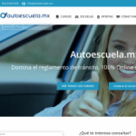 Web, SEO, blog y tienda de autoescuela.mx